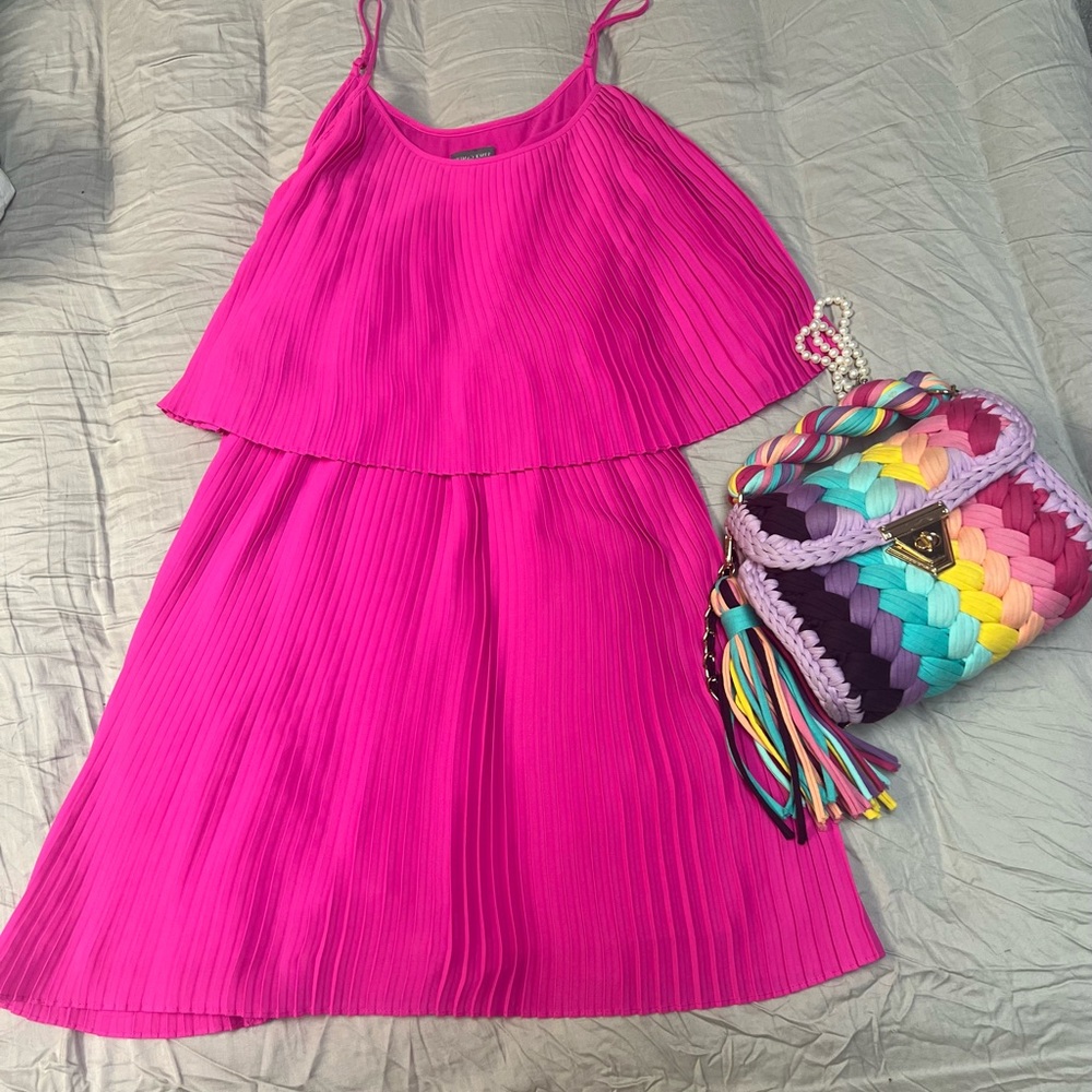 Vince Camuto Pink dress in excellent condition.